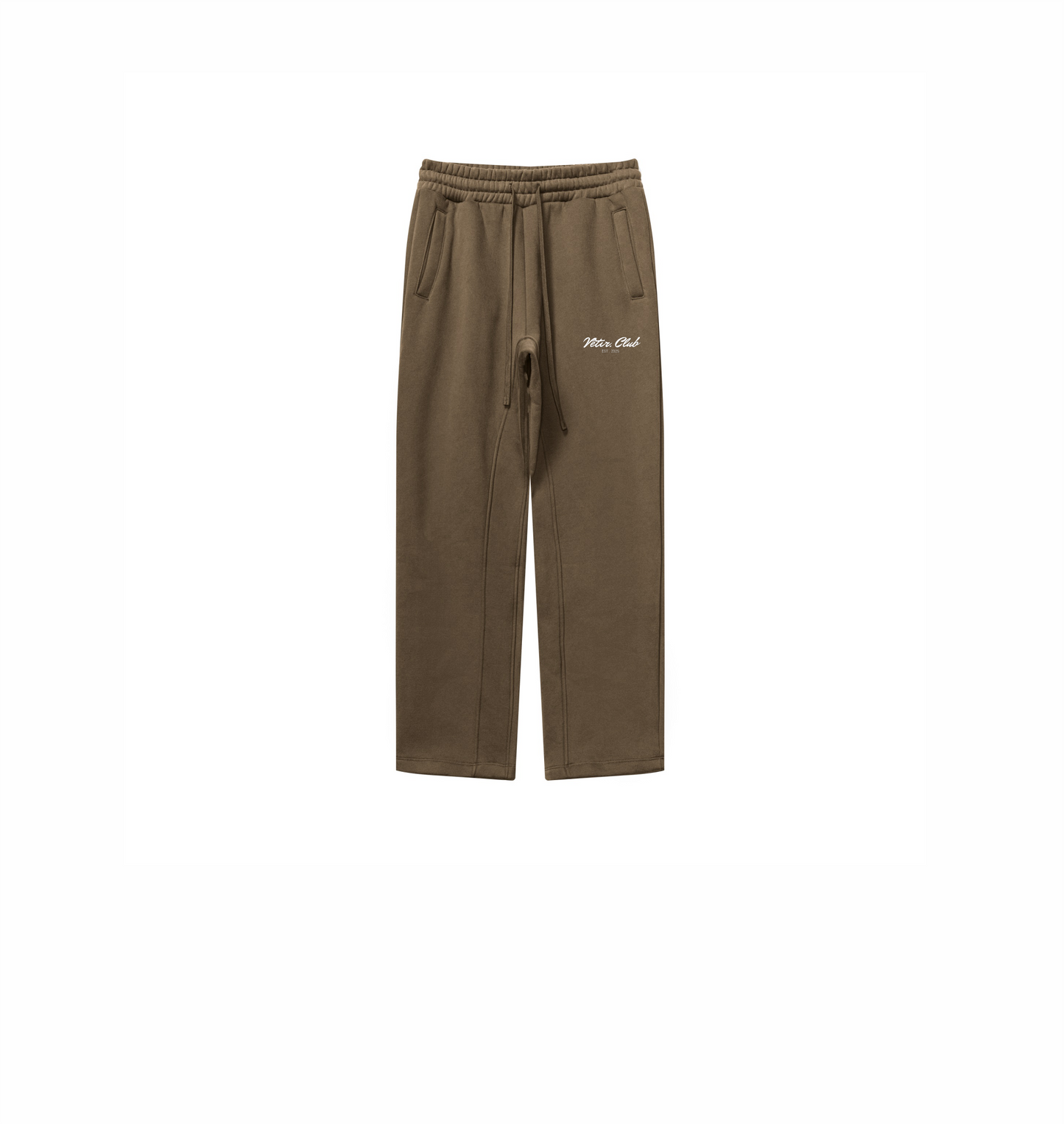 Club Collection Sweatpants Brown