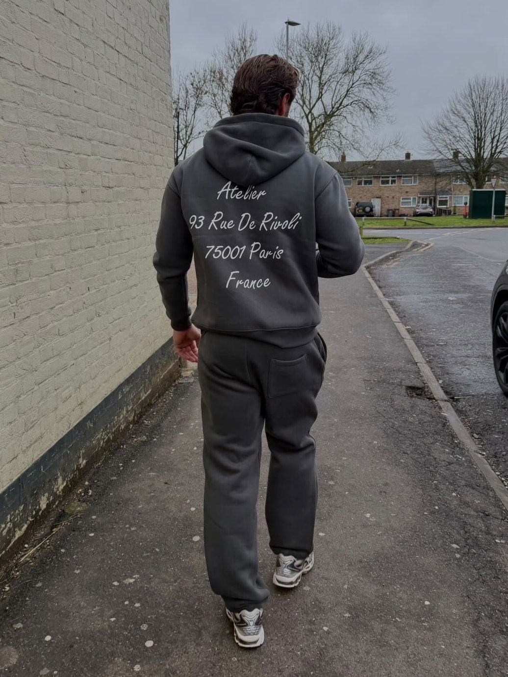 Art Collection Dark Grey Hoodie