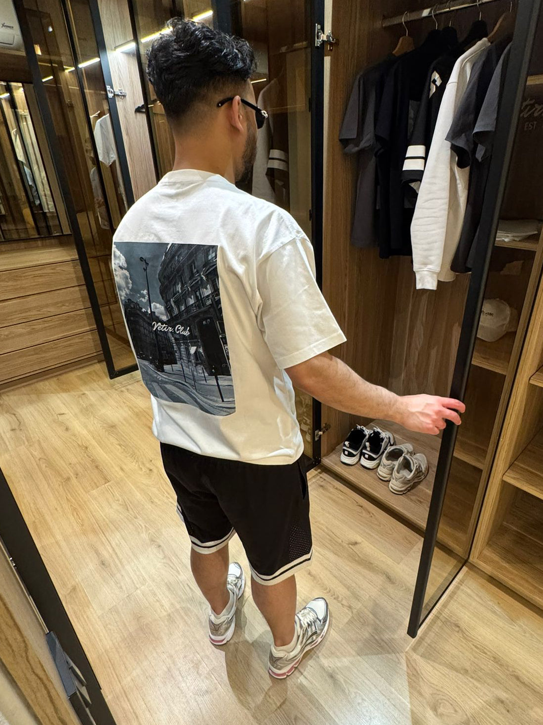 VV x Club Oversized T-shirt White