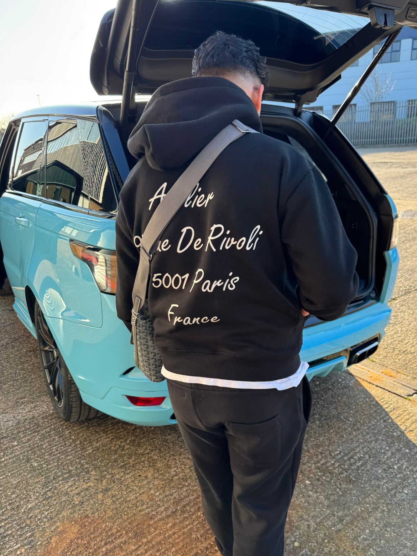 Art Collection Black Hoodie
