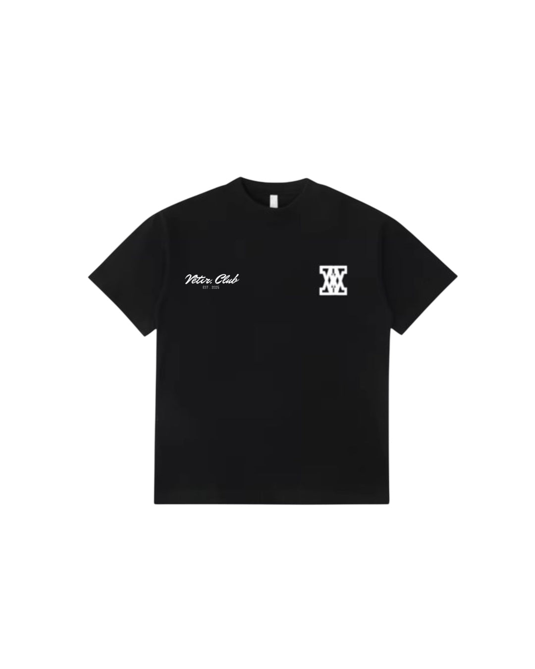 VV x Club Oversized T-shirt Black