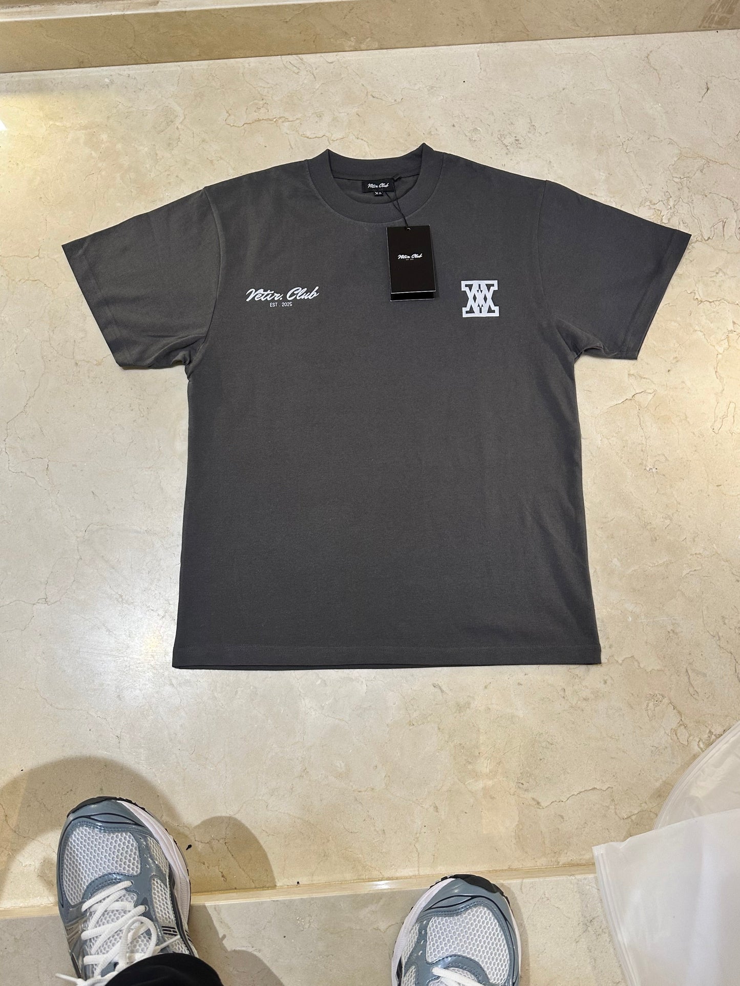 VV x Club Oversized T-shirt Dark Grey