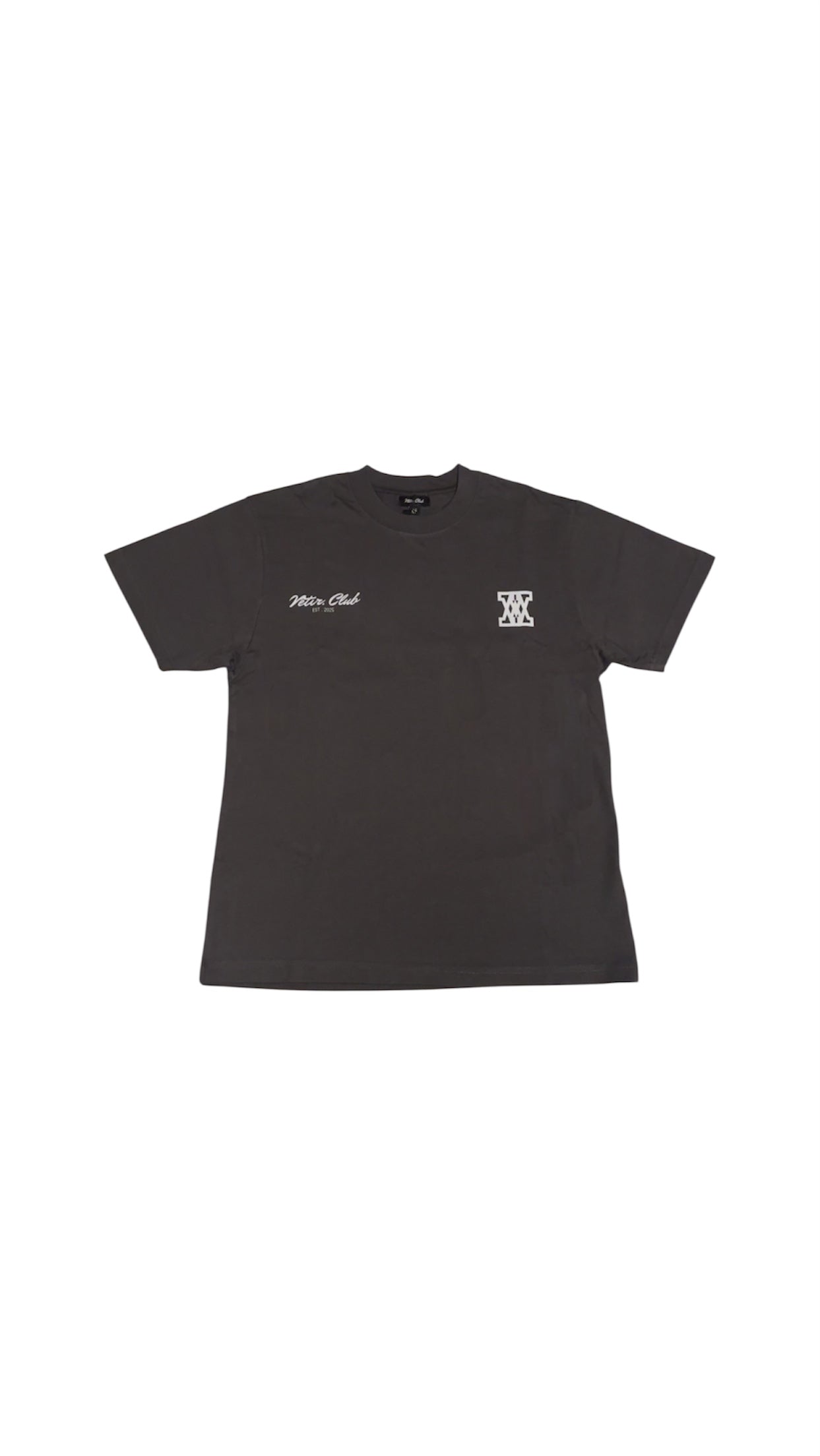 VV x Club Oversized T-shirt Dark Grey
