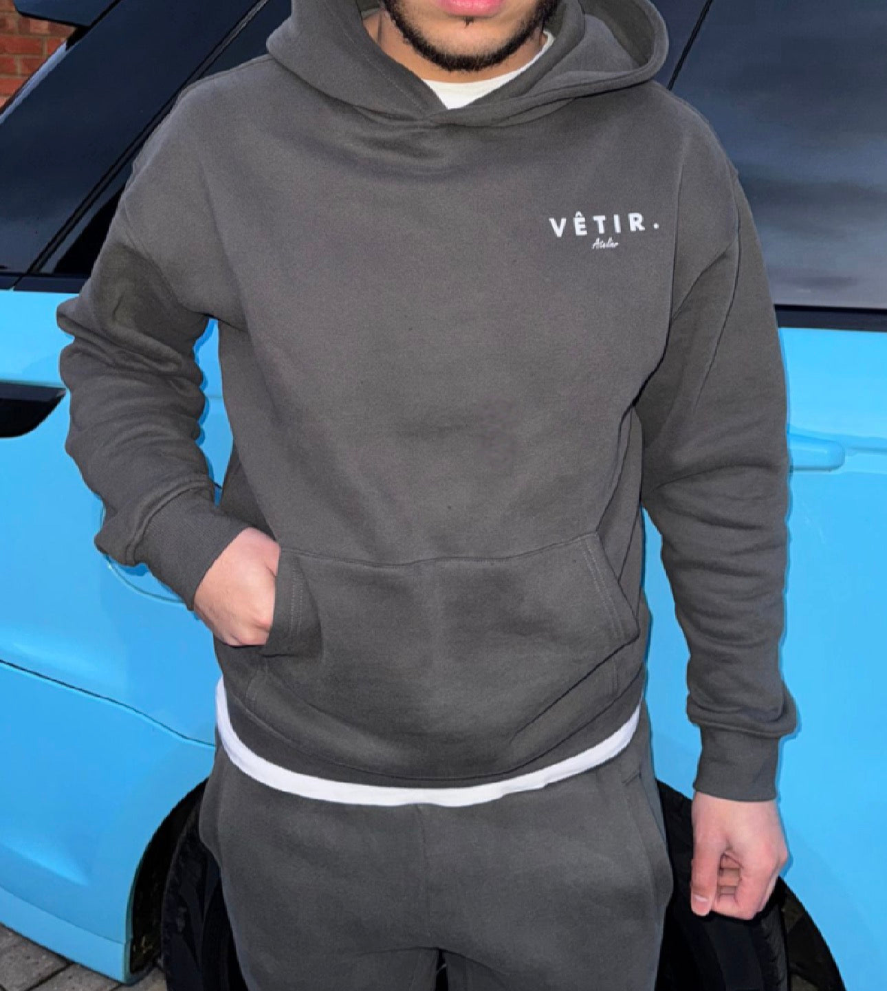 Art Collection Dark Grey Hoodie