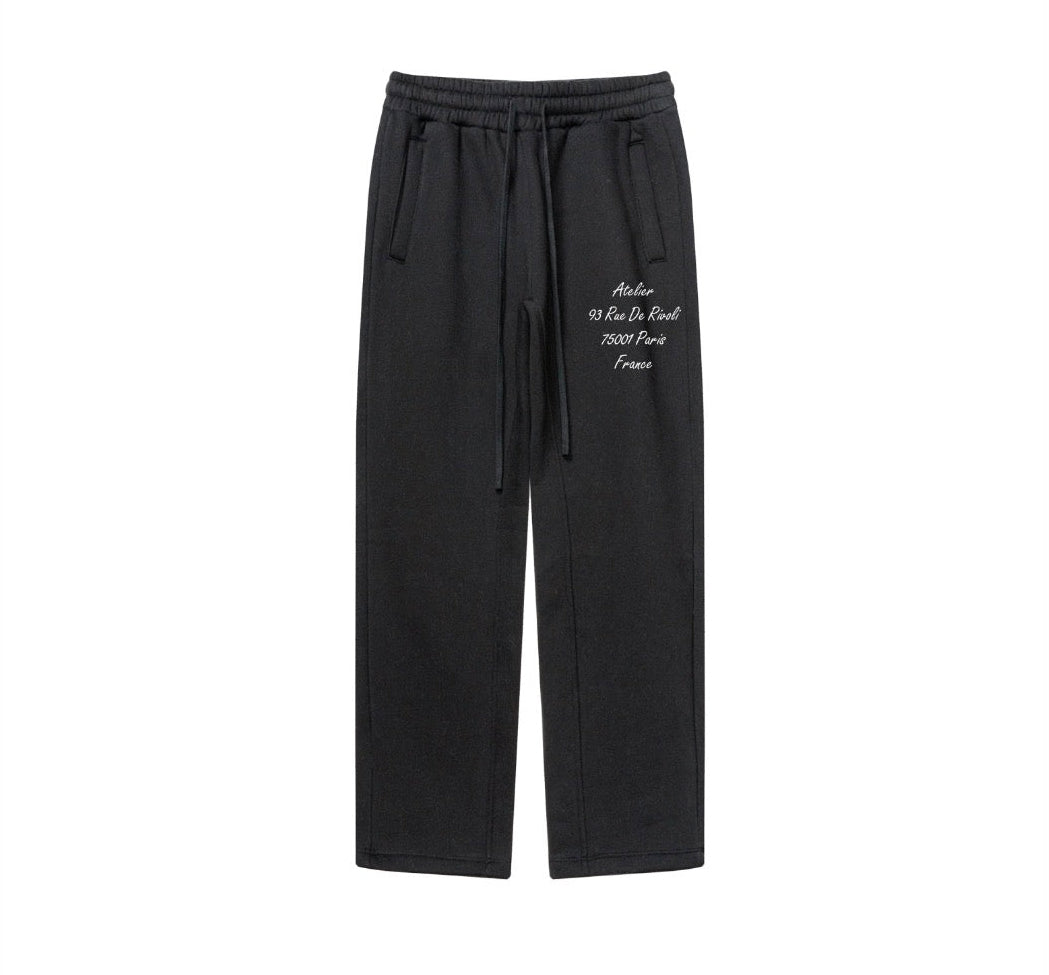 Art Collection Black Sweatpants