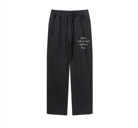 Art Collection Black Sweatpants